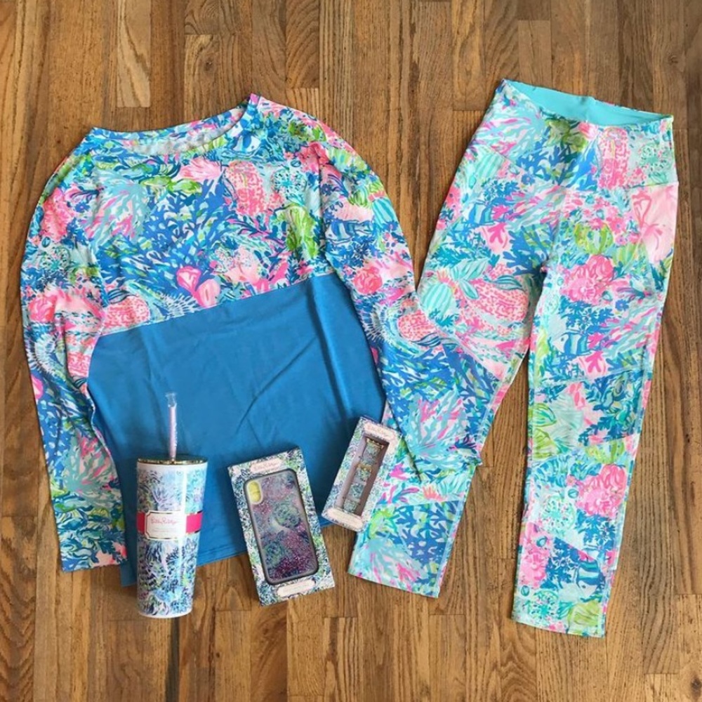 Finn tee(xs) & Luxletic Legging(s) Set